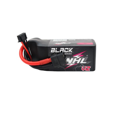 Value Edition [Kombi] 2 Packungen CNHL Black Series 1500 mAh 14,8 V 4S 100 C Lipo-Akku mit XT60-Stecker