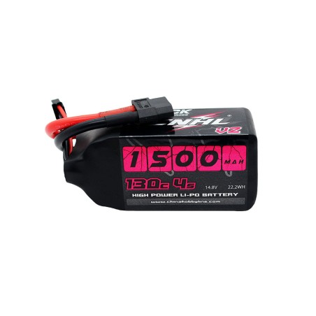 Value Edition [Kombi] 2 Packungen CNHL Black Series 1500 mAh 14,8 V 4S 100 C Lipo-Akku mit XT60-Stecker