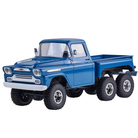 Value Edition FMS (RTR) 1:18 Chevrolet Apache 6WD Rock Crawler w/Tx, LiPo & Charger (Blue)