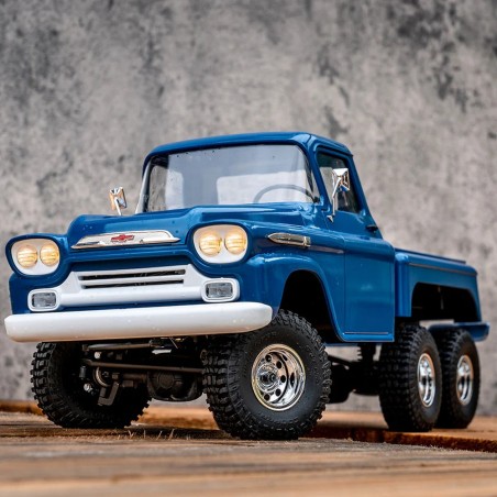 Value Edition FMS (RTR) 1:18 Chevrolet Apache 6WD Rock Crawler w/Tx, LiPo & Charger (Blue)