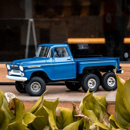 Value Edition FMS (RTR) 1:18 Chevrolet Apache 6WD Rock Crawler w/Tx, LiPo & Charger (Blue)