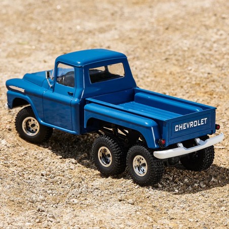 Value Edition FMS (RTR) 1:18 Chevrolet Apache 6WD Rock Crawler w/Tx, LiPo & Charger (Blue)