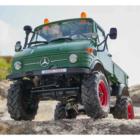 Value Edition FMS (RTR) 1:24 FCX24 Mercedes-Benz Unimog 421 4WD Rock Crawler w/2-Speed Transmission, Tx, LiPo & Charger