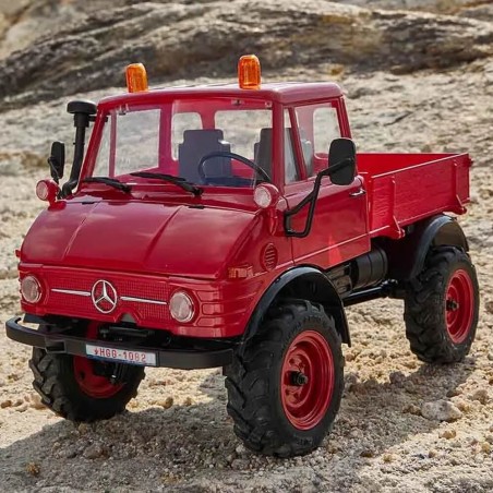 Value Edition FMS (RTR) 1:24 FCX24 Mercedes-Benz Unimog 421 4WD Rock Crawler w/2-Speed Transmission, Tx, LiPo & Charger