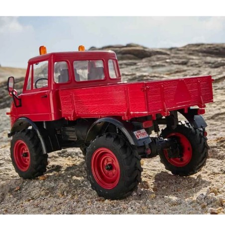 Value Edition FMS (RTR) 1:24 FCX24 Mercedes-Benz Unimog 421 4WD Rock Crawler w/2-Speed Transmission, Tx, LiPo & Charger