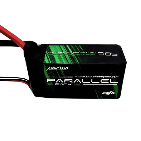 Value Edition 2 Packs CNHL Parallel Series 4400mAh 11.1V 3S 90C Shorty Lipo Battery Soft Pack - CA Warehouse