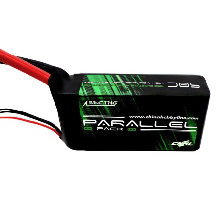 Value Edition 2 Packs CNHL Parallel Series 4400mAh 7.4V 2S 90C Shorty Lipo Battery Soft Pack - CA Warehouse