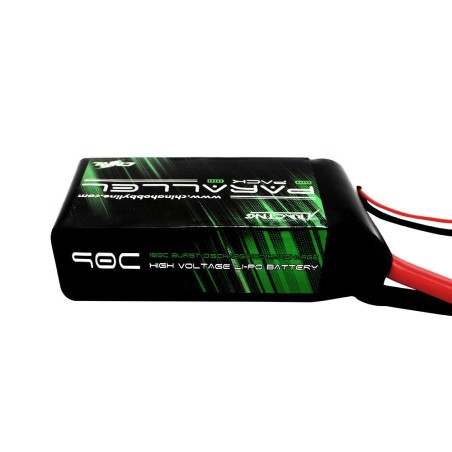 Value Edition 2 Packs CNHL Parallel Series 4400mAh 7.4V 2S 90C Shorty Lipo Battery Soft Pack - CA Warehouse