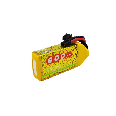 Value Edition 2 Packs CNHL Pizza Series 600mAh 14.8V 4S 120C Lipo Battery With XT30U - UK Warehouse