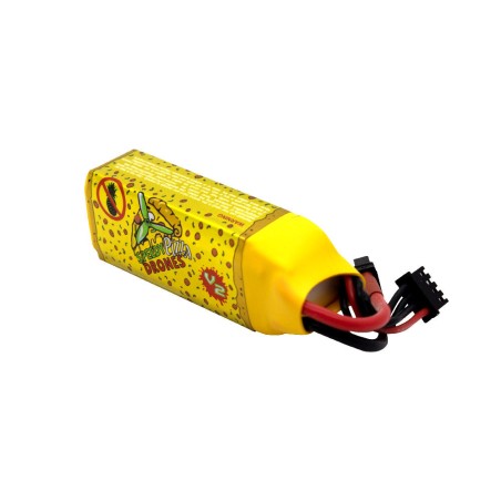 Value Edition 2 Packs CNHL Pizza Series 600mAh 14.8V 4S 120C Lipo Battery With XT30U - UK Warehouse