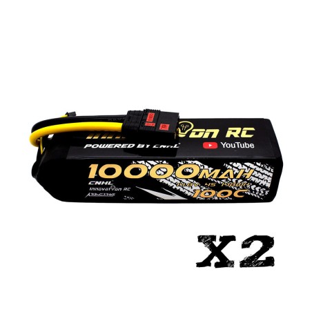 Value Edition CNHL Racing Series 10000mAh 14,8V 4S 100C Lipo-Akku mit QS8-Stecker