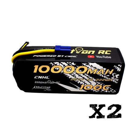 Value Edition CNHL Racing Series 10000mAh 22,2V 6S 100C Lipo-Akku mit EC5-Stecker