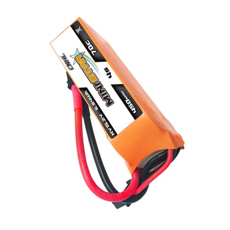 Value Edition 3 Packungen CNHL LiHV MiniStar 450 mAh 15,2 V 4S 70C Lipo-Akku mit XT30U