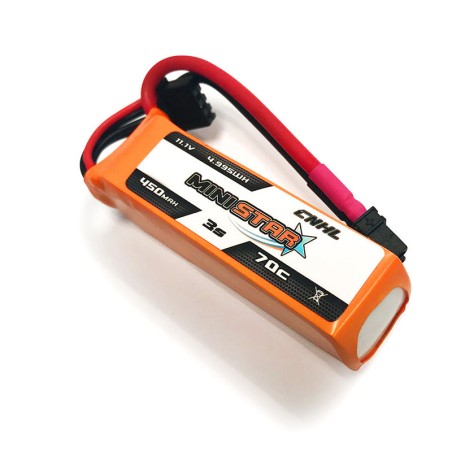 Value Edition 4 Packungen CNHL MiniStar 450 mAh 11,1 V 3S 70C Lipo-Akku mit XT30U – UK Warehouse