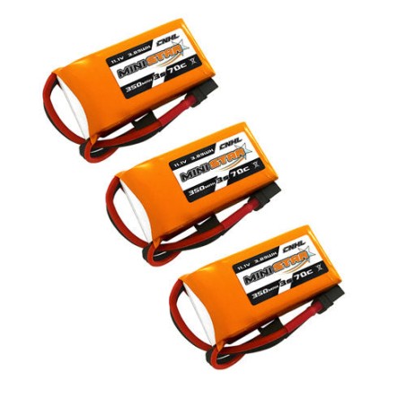 Value Edition 6 Packungen CNHL MiniStar 350 mAh 11,1 V 3S 70C Lipo-Akku mit XT30U-UK Warehouse