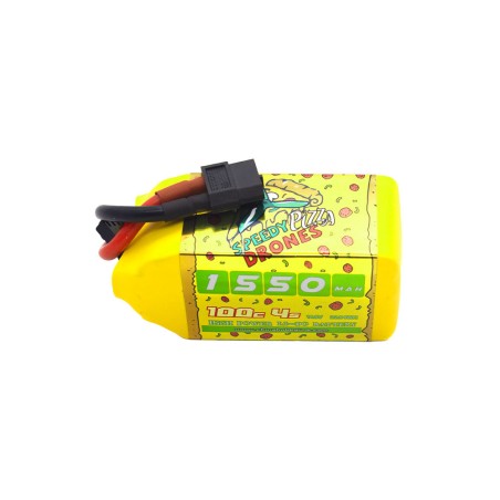 Value Edition CNHL Speedy Pizza 1550 mAh 14,8 V 4S 100C Lipo-Akku mit XT60-Stecker