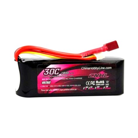 Value Edition CNHL 1800mAh 11,1V 3S 30C Lipo Akku mit T/Dean Stecker