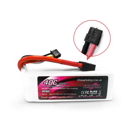 Value Edition CNHL 2200 mAh 11,1 V 3S 40C Lipo-Akku mit XT60-Stecker