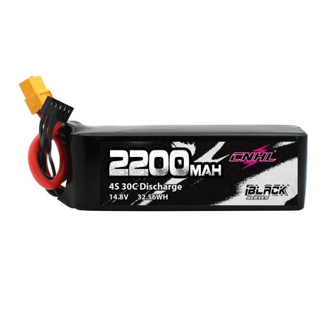 Value Edition CNHL Black Series 2200 mAh 14,8 V 4S 30C Lipo-Akku mit XT60