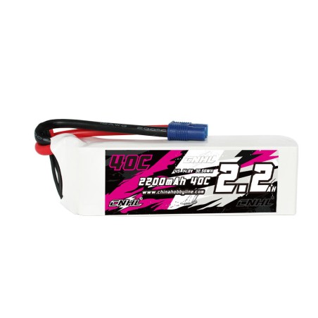 Value Edition CNHL 2200 mAh 14,8 V 4S 40C Lipo-Akku mit EC3-Stecker