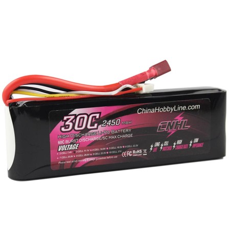 Value Edition CNHL 2450 mAh 11,1 V 3S 30C Lipo-Akku mit T/Dean-Stecker