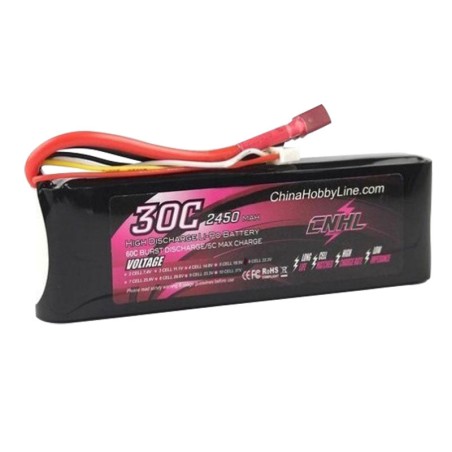 Value Edition CNHL 2450 mAh 22,2 V 6S 30C Lipo-Akku mit T/Dean-Stecker