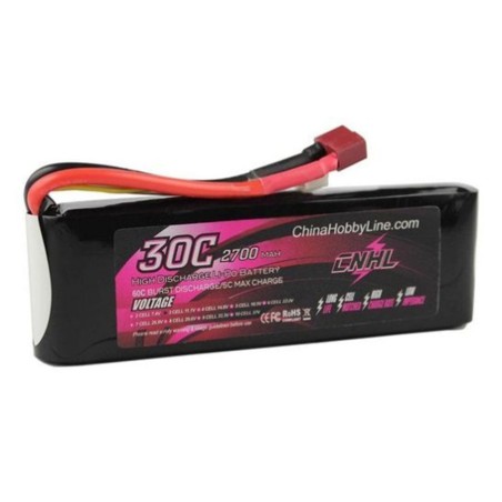 Value Edition CNHL 2700 mAh 11,1 V 3S 30C Lipo-Akku mit T/Dean-Stecker