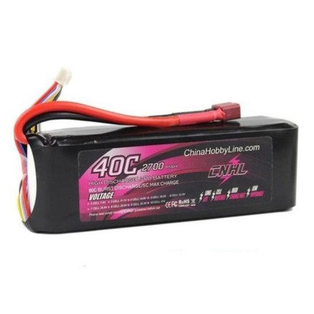 Value Edition CNHL 2700 mAh 22,2 V 6S 40C Lipo-Akku mit T/Dean-Stecker