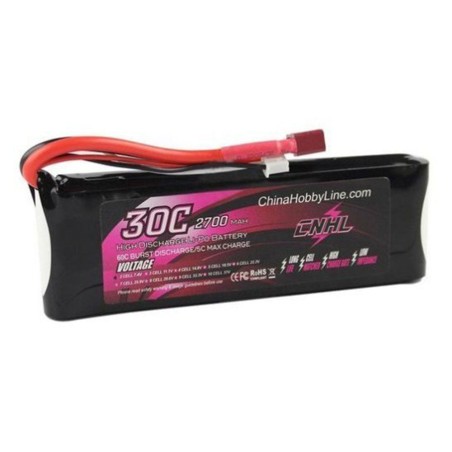 Value Edition CNHL 2700 mAh 7,4 V 2S 30C Lipo-Akku mit T/Dean-Stecker