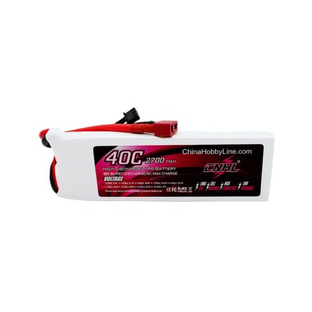 Value Edition CNHL 2700 mAh 7,4 V 2S 40C Lipo-Akku mit T/Dean-Stecker