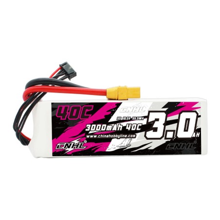 Value Edition CNHL 3000 mAh 18,5 V 5S 40C Lipo-Akku XT60-Stecker