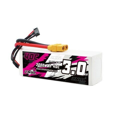 Value Edition CNHL 3000 mAh 18,5 V 5S 40C Lipo-Akku XT60-Stecker