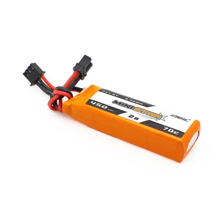 Value Edition 12 Packungen CNHL LiHV MiniStar HV 450 mAh 7,6 V 2S 70C Lipo-Akku mit XT30U-UK-Lager