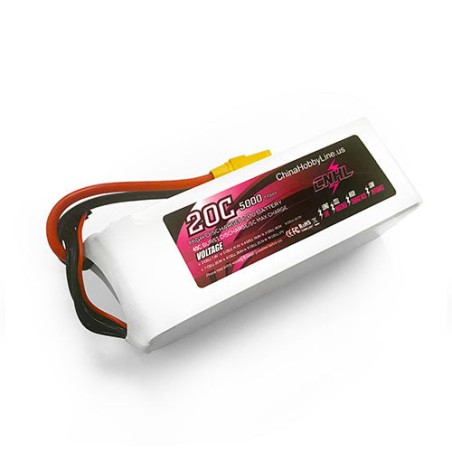 Value Edition CNHL 5000 mAh 22,2 V 6S 20C Lipo-Akku mit XT90-Stecker