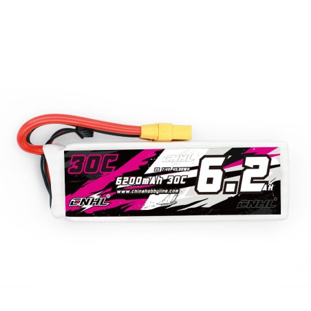 Value Edition CNHL 6200 mAh 7,4 V 2S 30C Lipo-Akku mit XT90-Stecker