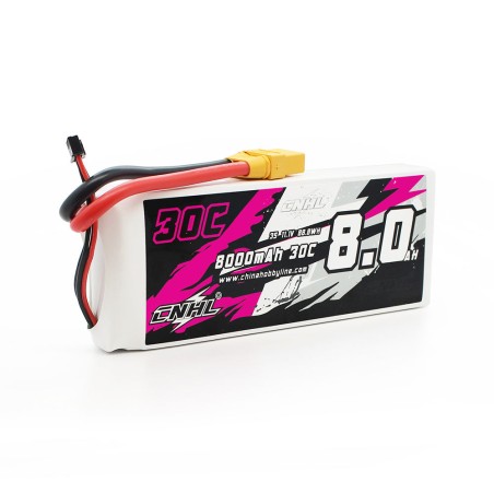 Value Edition CNHL 8000 mAh 11,1 V 3S 30C Lipo-Akku mit XT90-Stecker