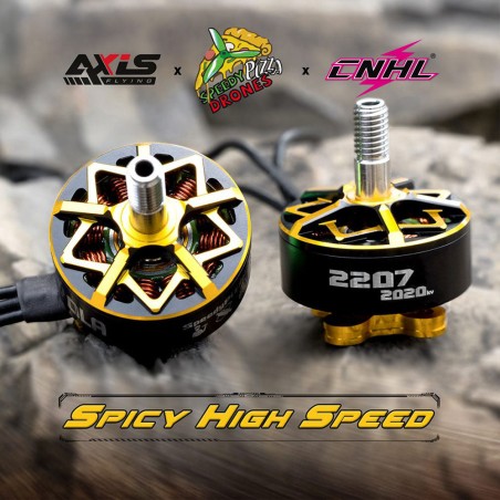 Value Edition CNHL Axisflying & SpeedyPizzaDrones Co-Markenmotor DIAVOLA 2207