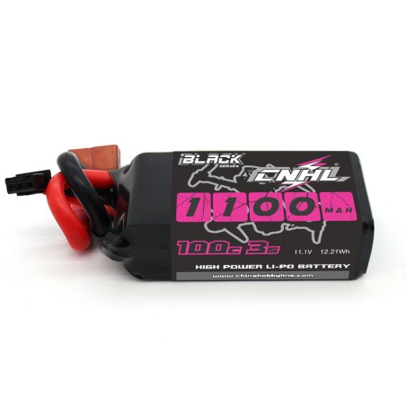 Value Edition CNHL Black Series 1100 mAh 11,1 V 3S 100C Lipo-Akku mit T/Dean-Stecker